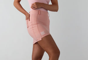 Pink tight golf skirt